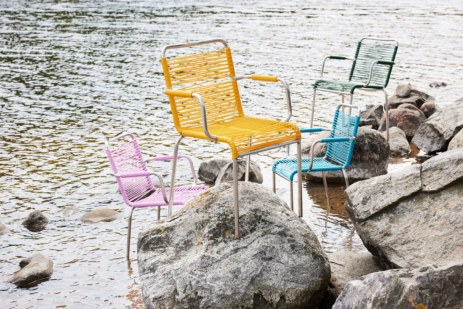 Mya Spaghetti armstol, Turquo Fiam