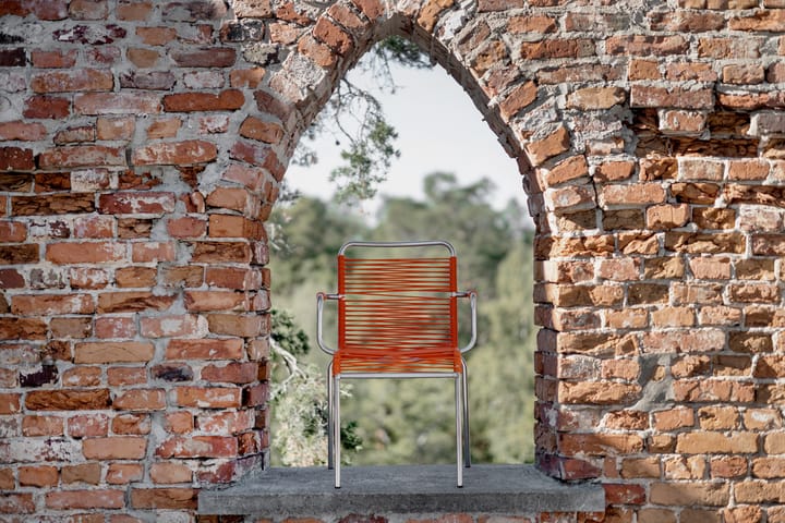 Mya stol aluminium, Orange Fiam