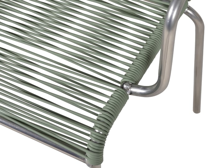 Mya stol aluminium, Sage green Fiam