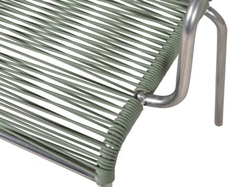 Mya stol aluminium - Sage green - Fiam