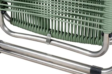 Spaghetti solseng med fodstøtte - Sage green - Fiam