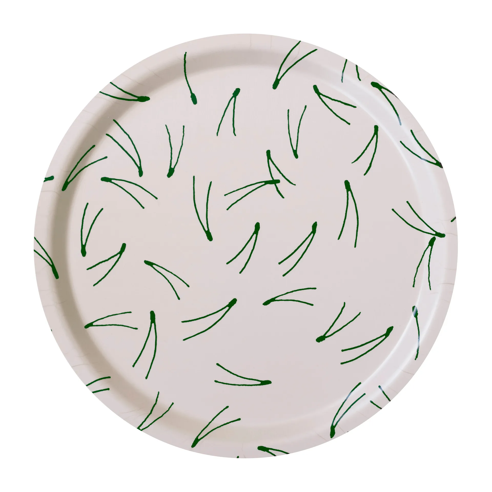 Barr bakke Ø31 cm, Nude/Grøn Fine Little Day