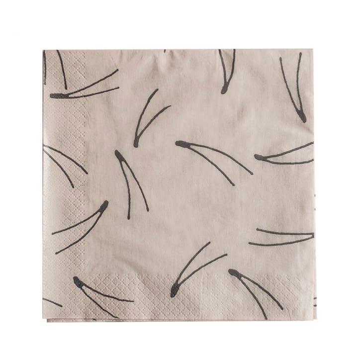 Barr servietter 33x33 cm 25-pak, Natur Fine Little Day