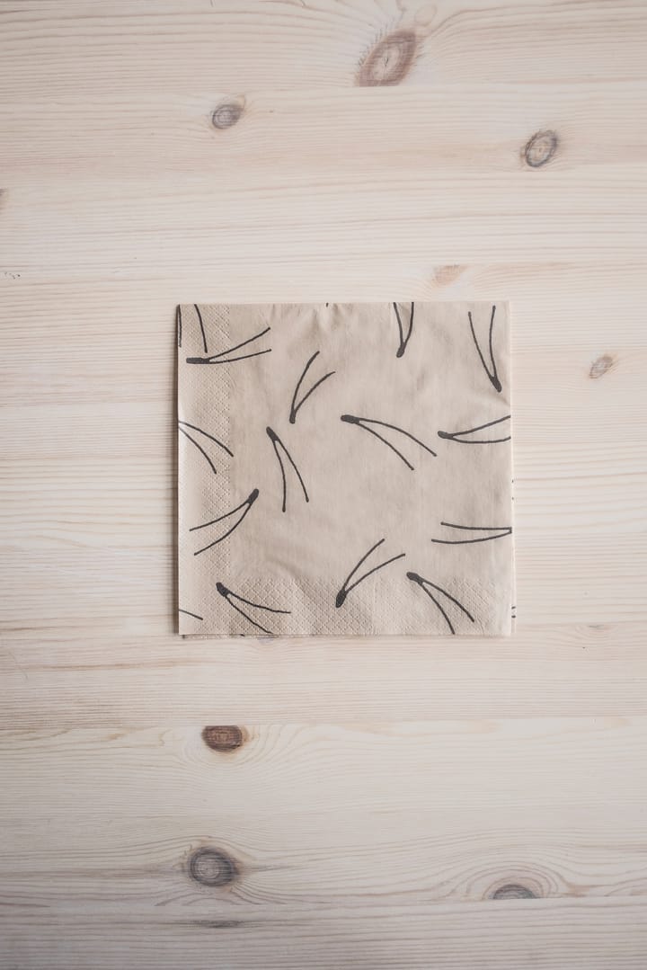 Barr servietter 33x33 cm 25-pak, Natur Fine Little Day