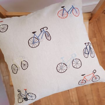 Bicycles pudebetræk 48x48 cm - Beige - Fine Little Day