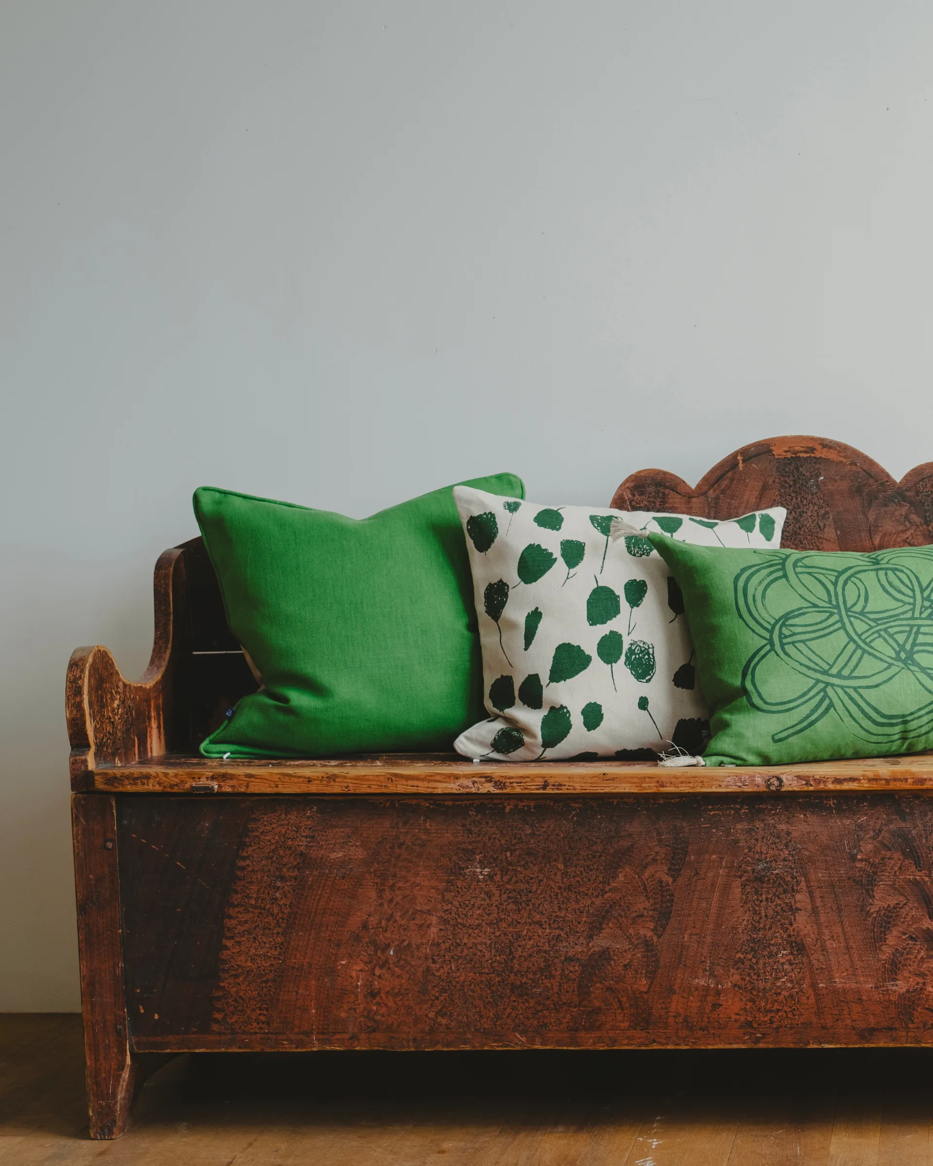 Bouquet pudebetræk 48x48 cm, Nature-green Fine Little Day