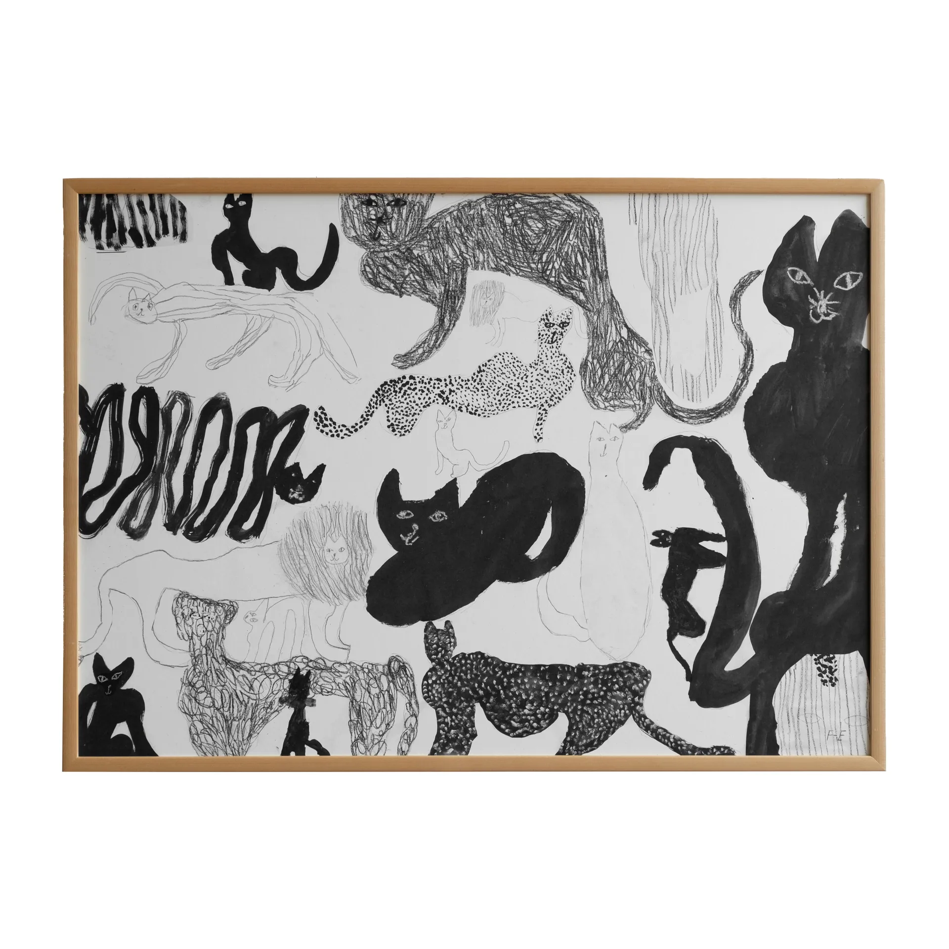 Cats plakat, 50x70 cm Fine Little Day