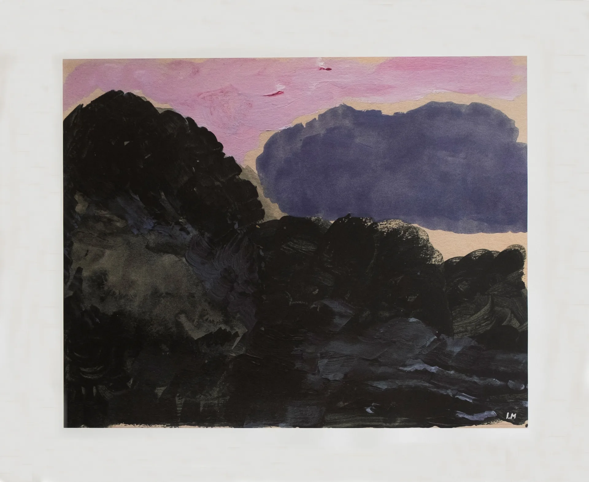 Cloud plakat 40x50 cm, Multi Fine Little Day