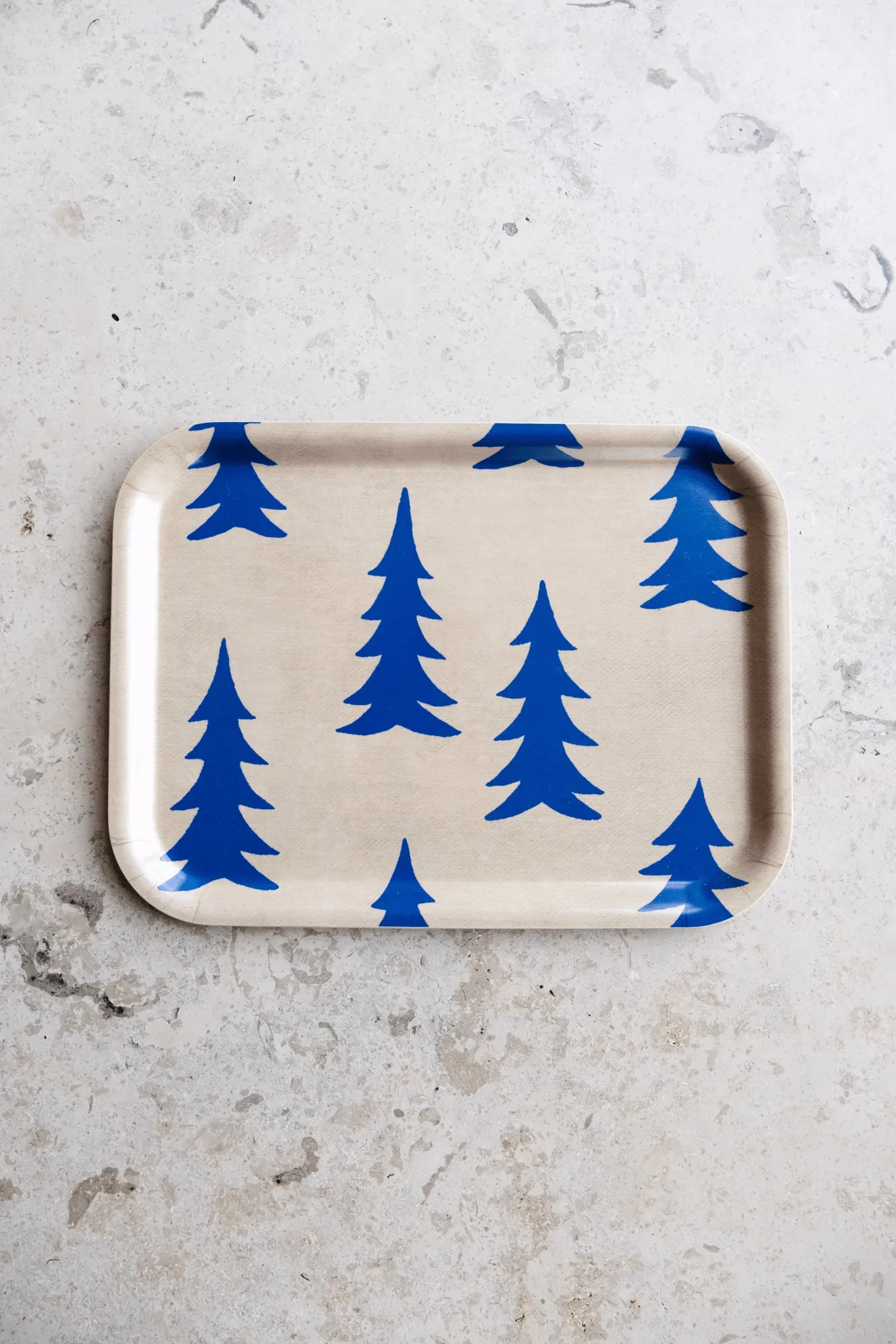 Gran bakke 20x27 cm, Natur-blå Fine Little Day