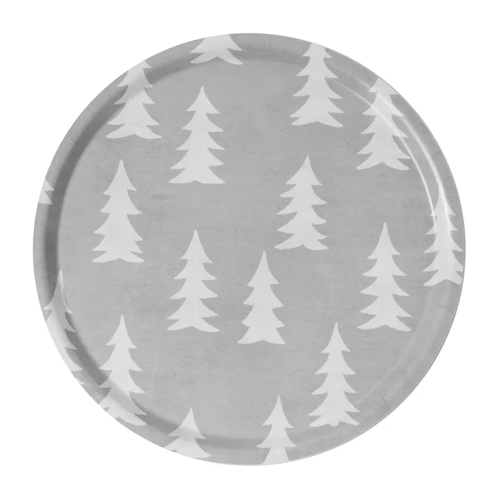 Gran bakke - Grå/Hvid, Ø38 cm - Fine Little Day