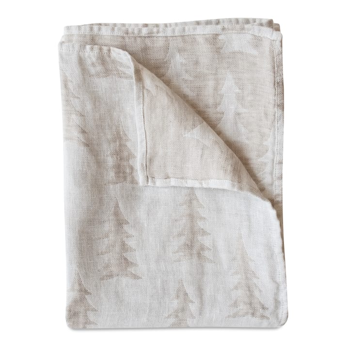 Gran jacquardvævet håndklæde 90x139 cm - Sand/Hvid - Fine Little Day
