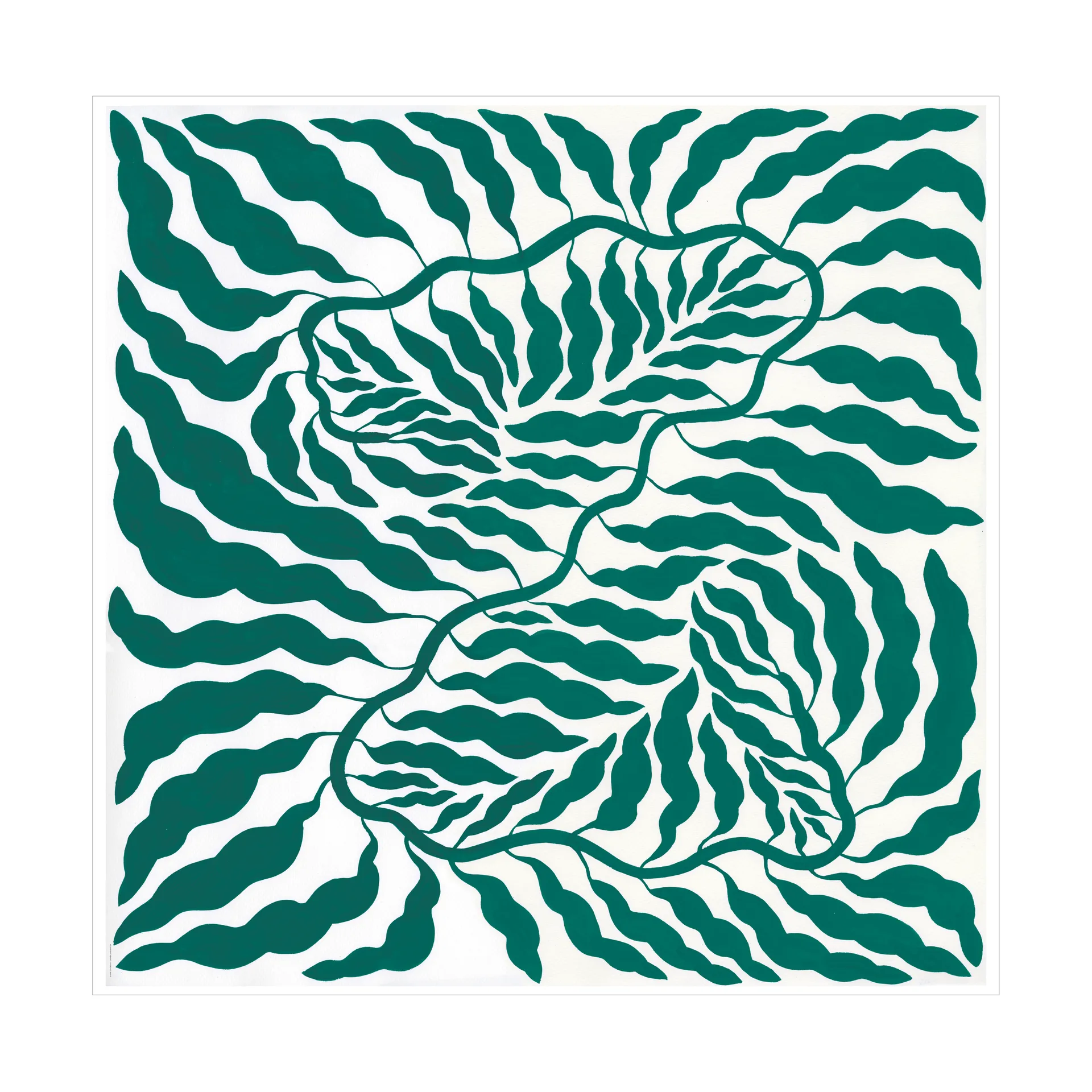 Green plakat, 70x70 cm Fine Little Day