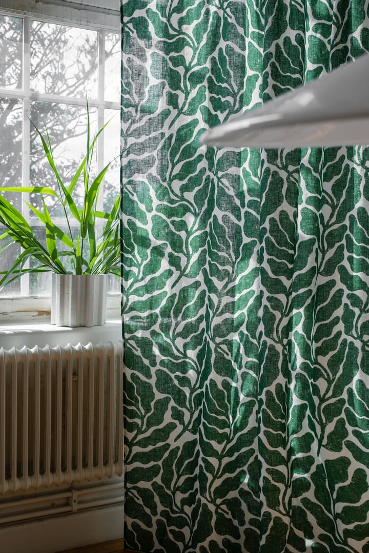 Leaves gardinlængde 147x250 cm, Green Fine Little Day