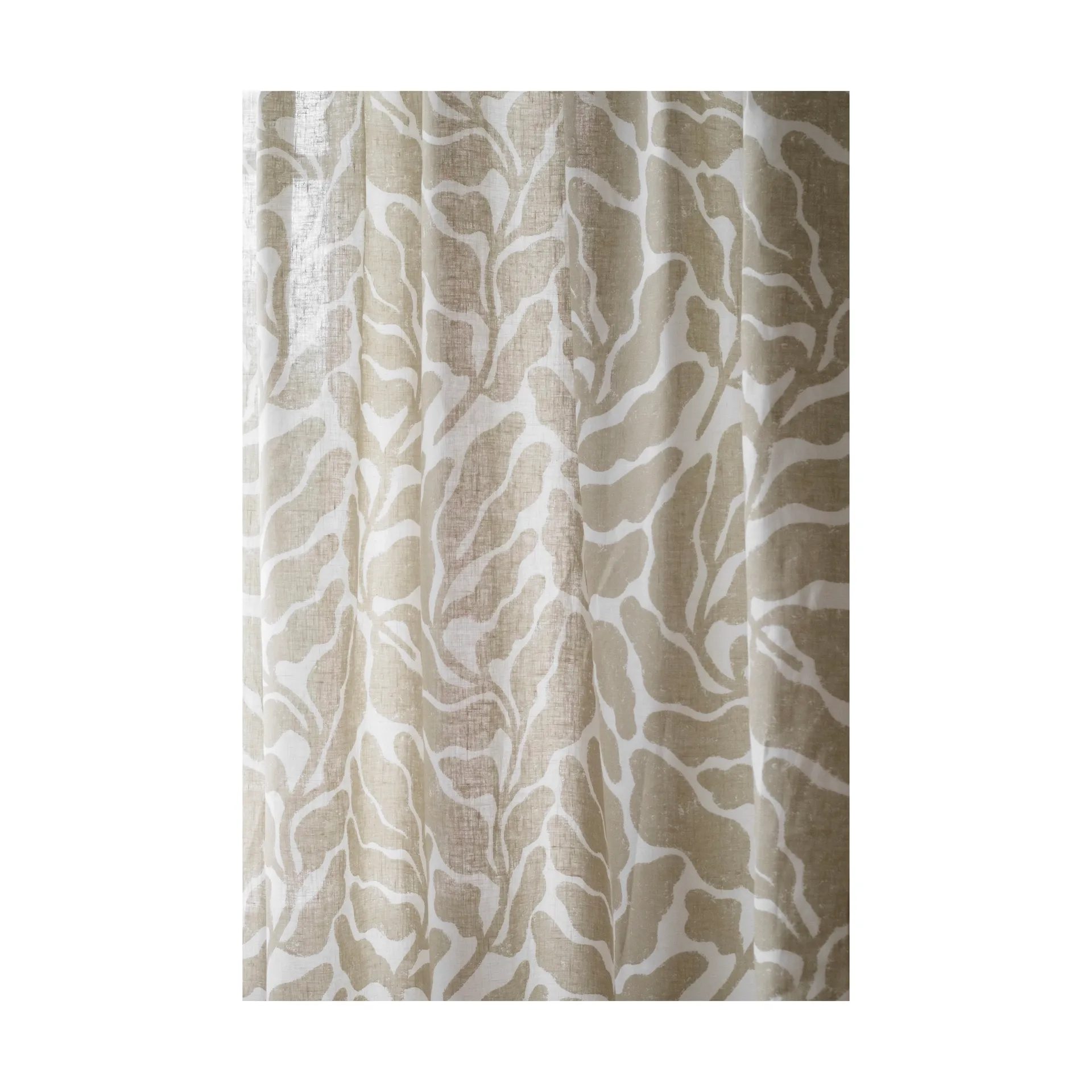 Leaves gardinlængde 147x250 cm, Sand Fine Little Day