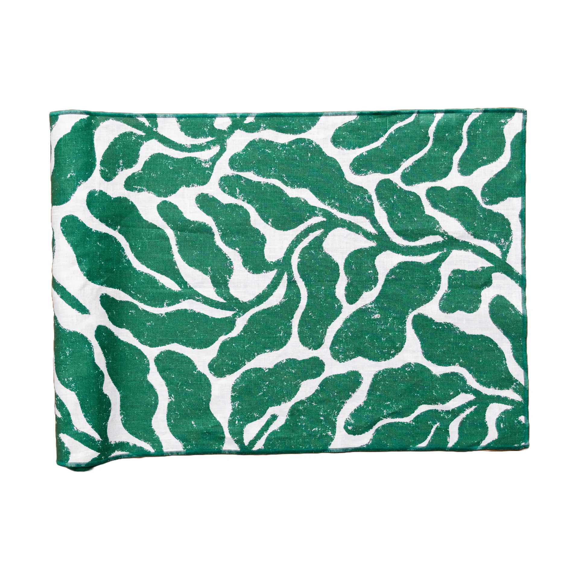Leaves løber, Green, 45x180 cm Fine Little Day