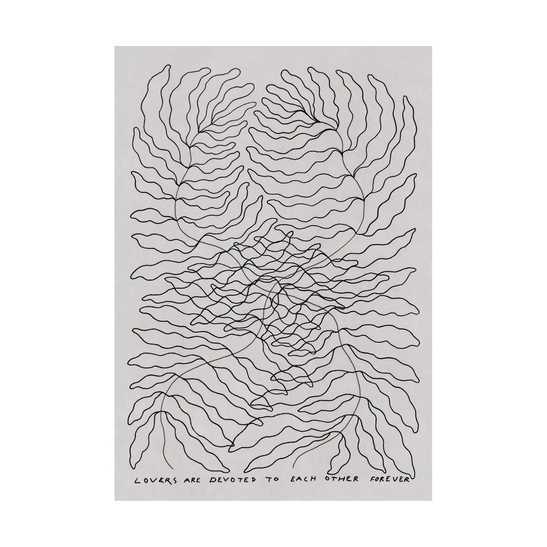 Lovers plakat, 70x100 cm Fine Little Day