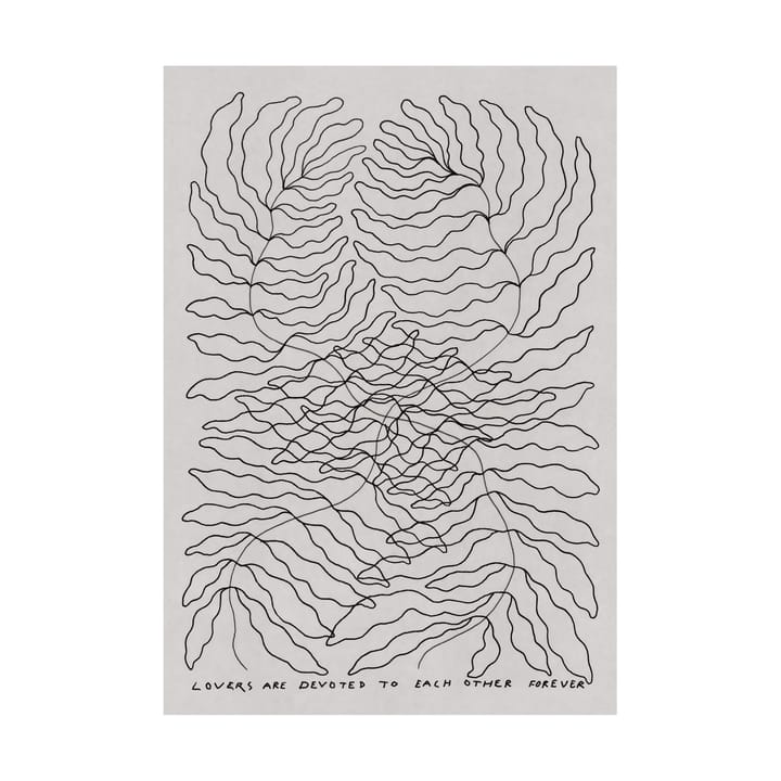 Lovers plakat - 70x100 cm - Fine Little Day