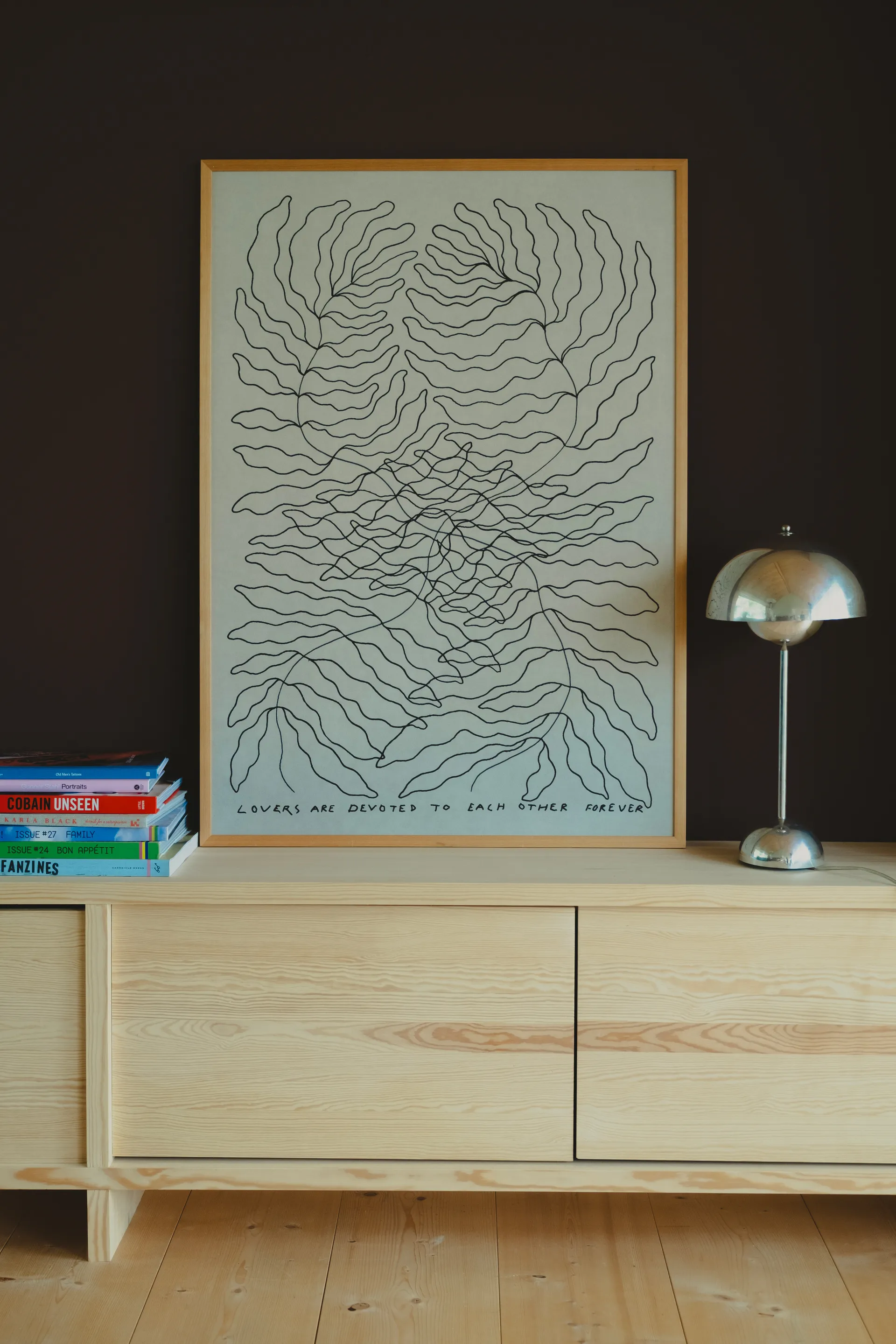 Lovers plakat, 70x100 cm Fine Little Day