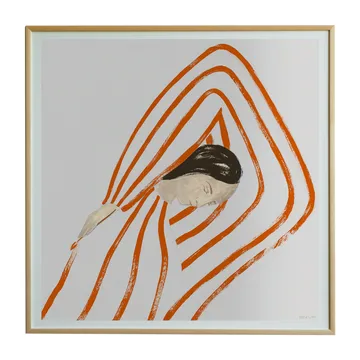 Own strokes plakat - 70x70 cm - Fine Little Day