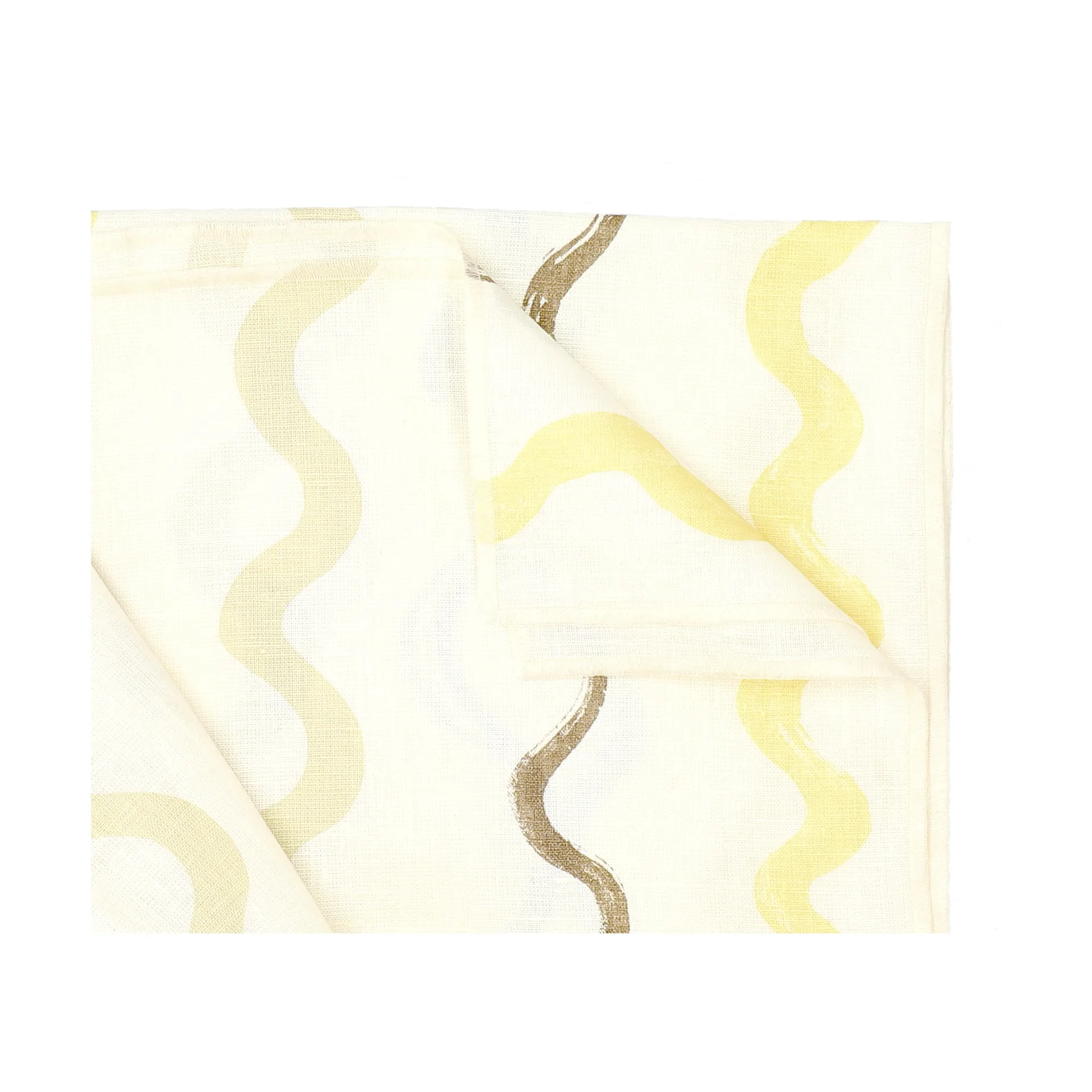 Randig borddug 149x250 cm, White-yellow Fine Little Day