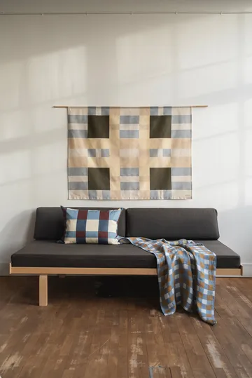 Rutan plaid 100x145 cm - Oat - Fine Little Day