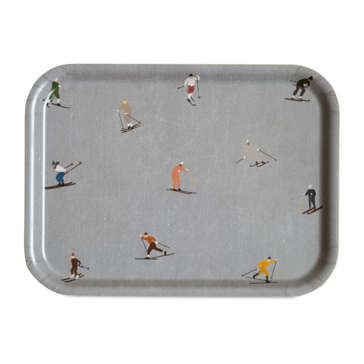 Skiers bakke 20x27 cm - Grå - Fine Little Day