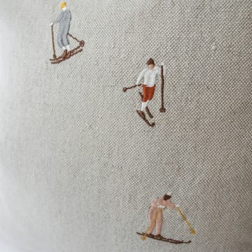Skiers pudebetræk 48 x 48 cm - Natur - Fine Little Day