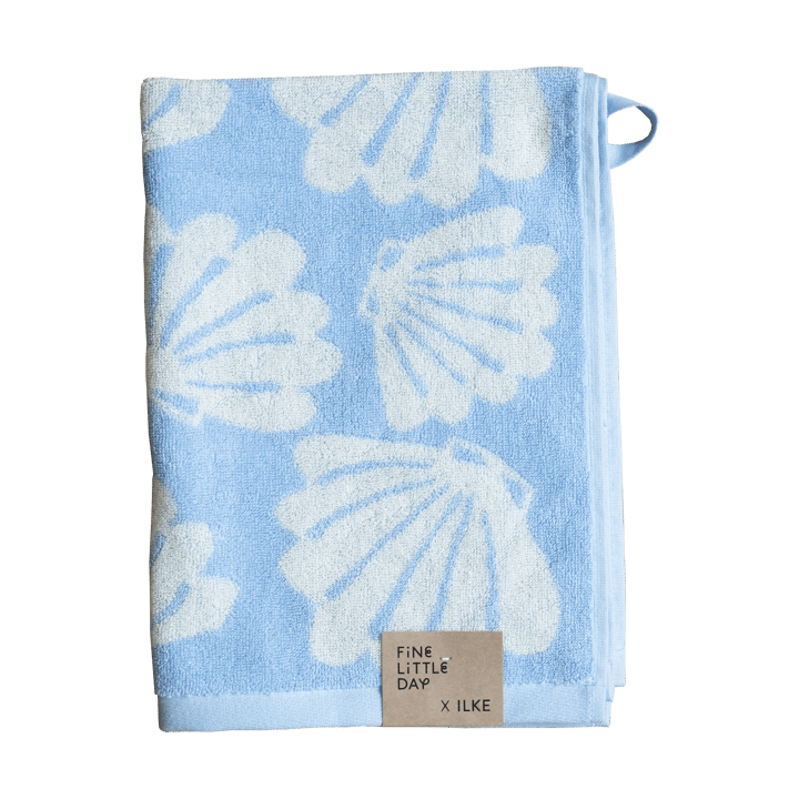 Snäcka håndklæde 50x70 cm - Blue - Fine Little Day