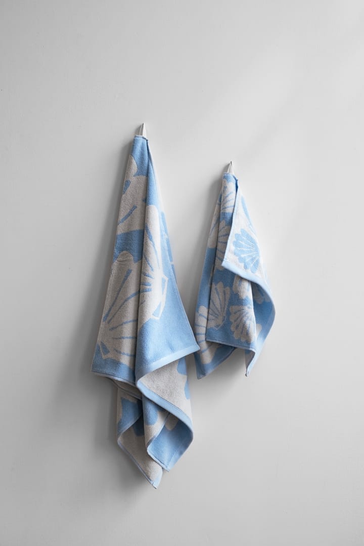 Snäcka håndklæde 50x70 cm - Blue - Fine Little Day