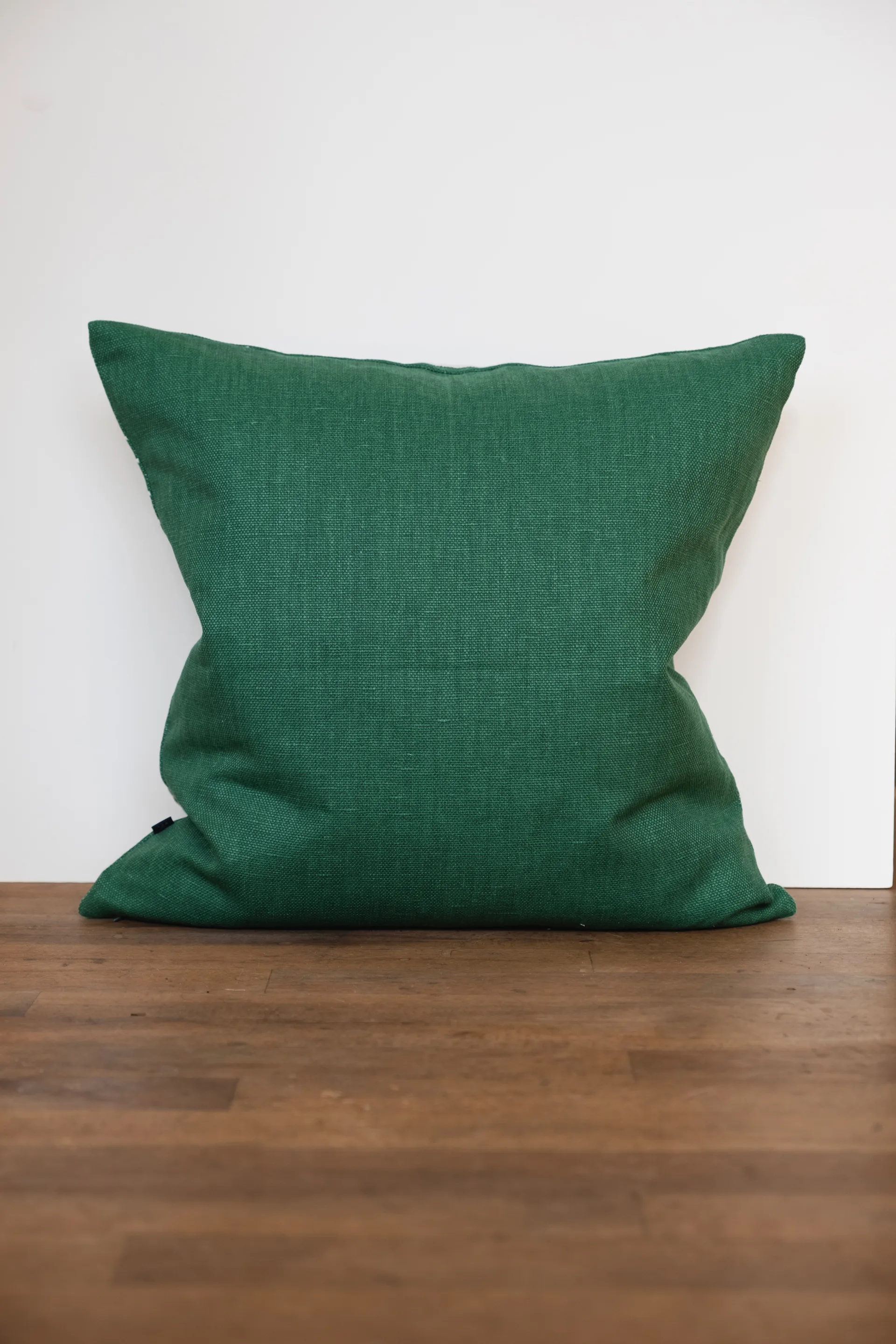 Strå pudebetræk 48x48 cm, Green Fine Little Day