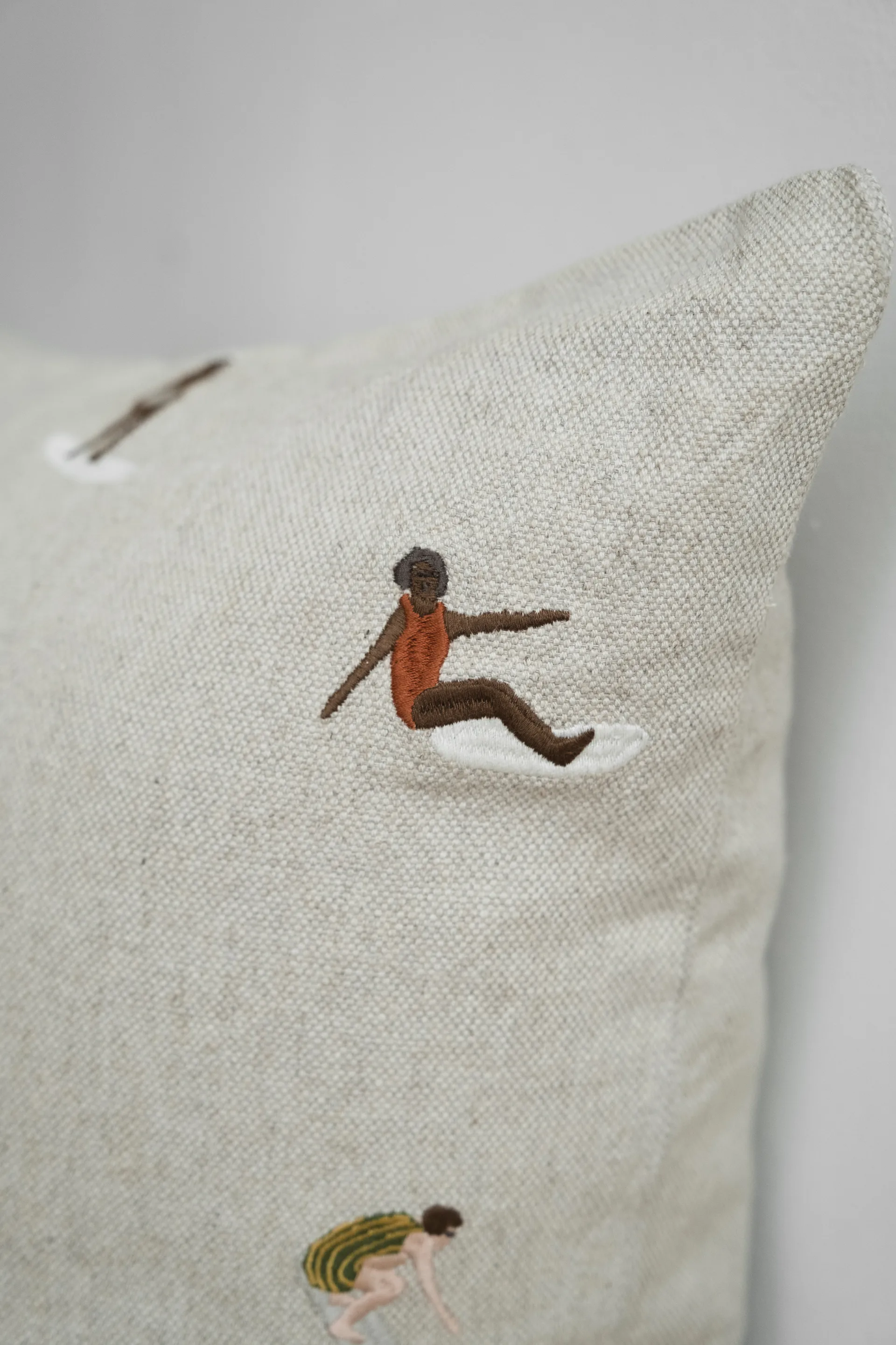 Surfers pudebetræk 48x48 cm, Natur Fine Little Day