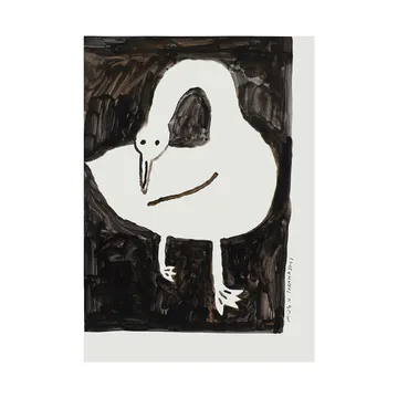 Swan plakat - 40x50 cm - Fine Little Day
