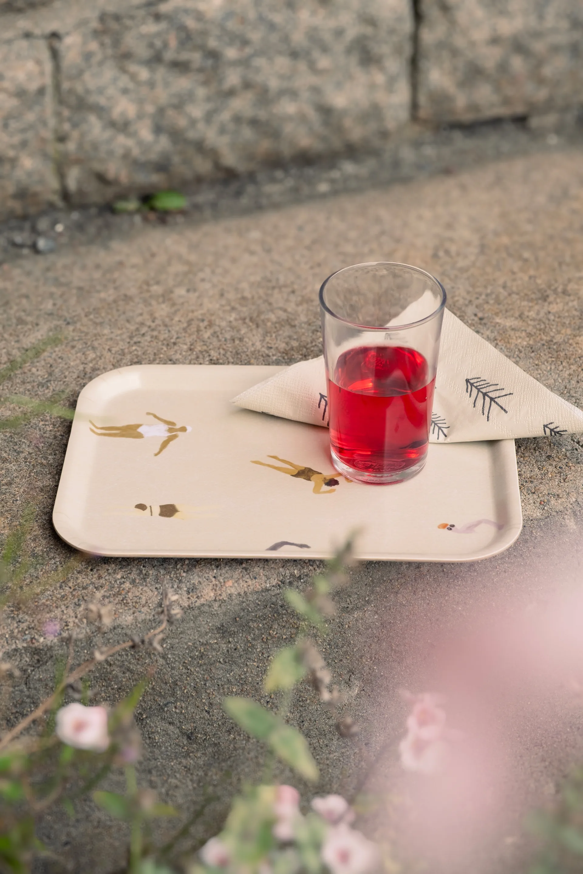 Swimmers bakke 20x27 cm, Beige Fine Little Day