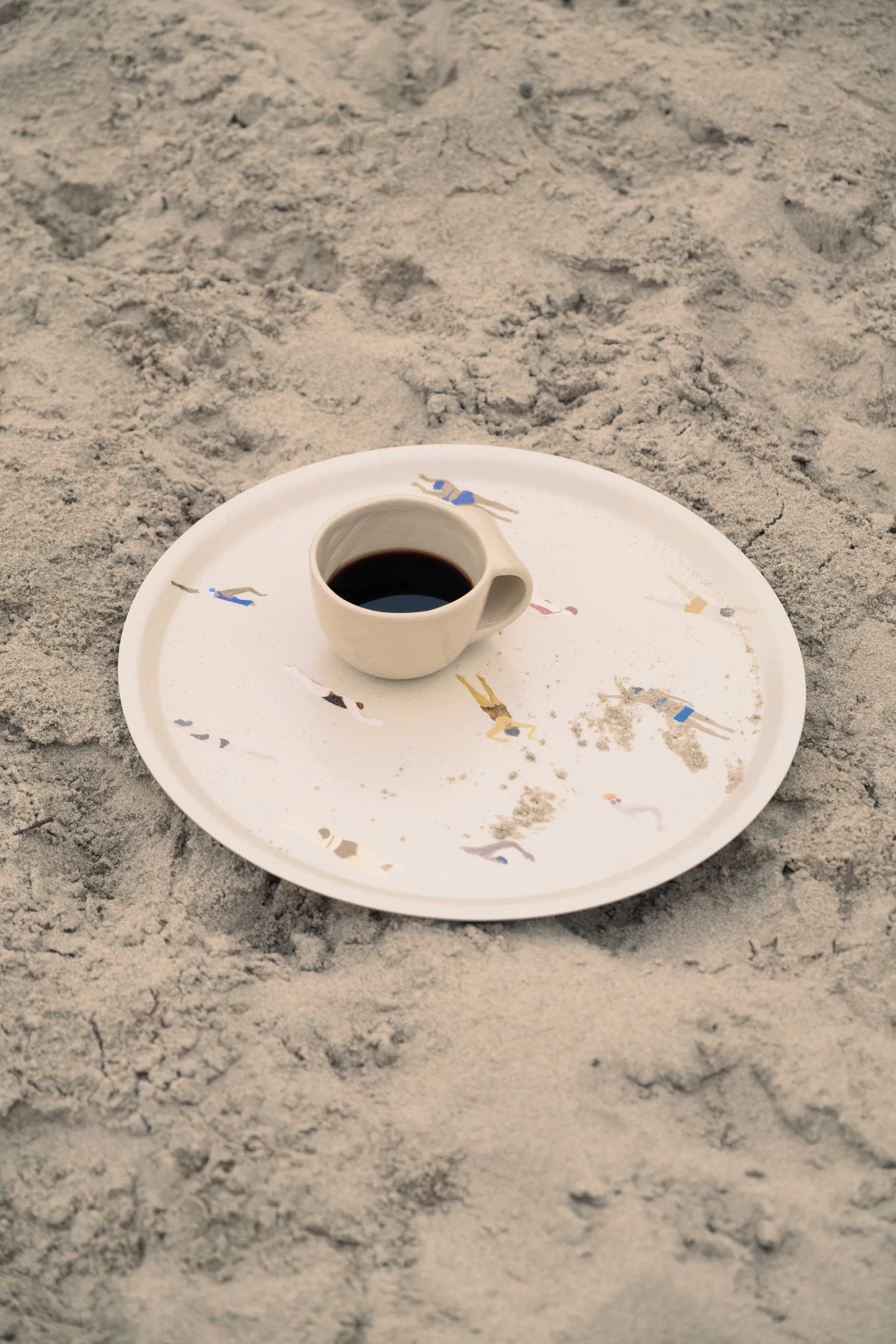 Swimmers bakke Ø38 cm, Beige Fine Little Day