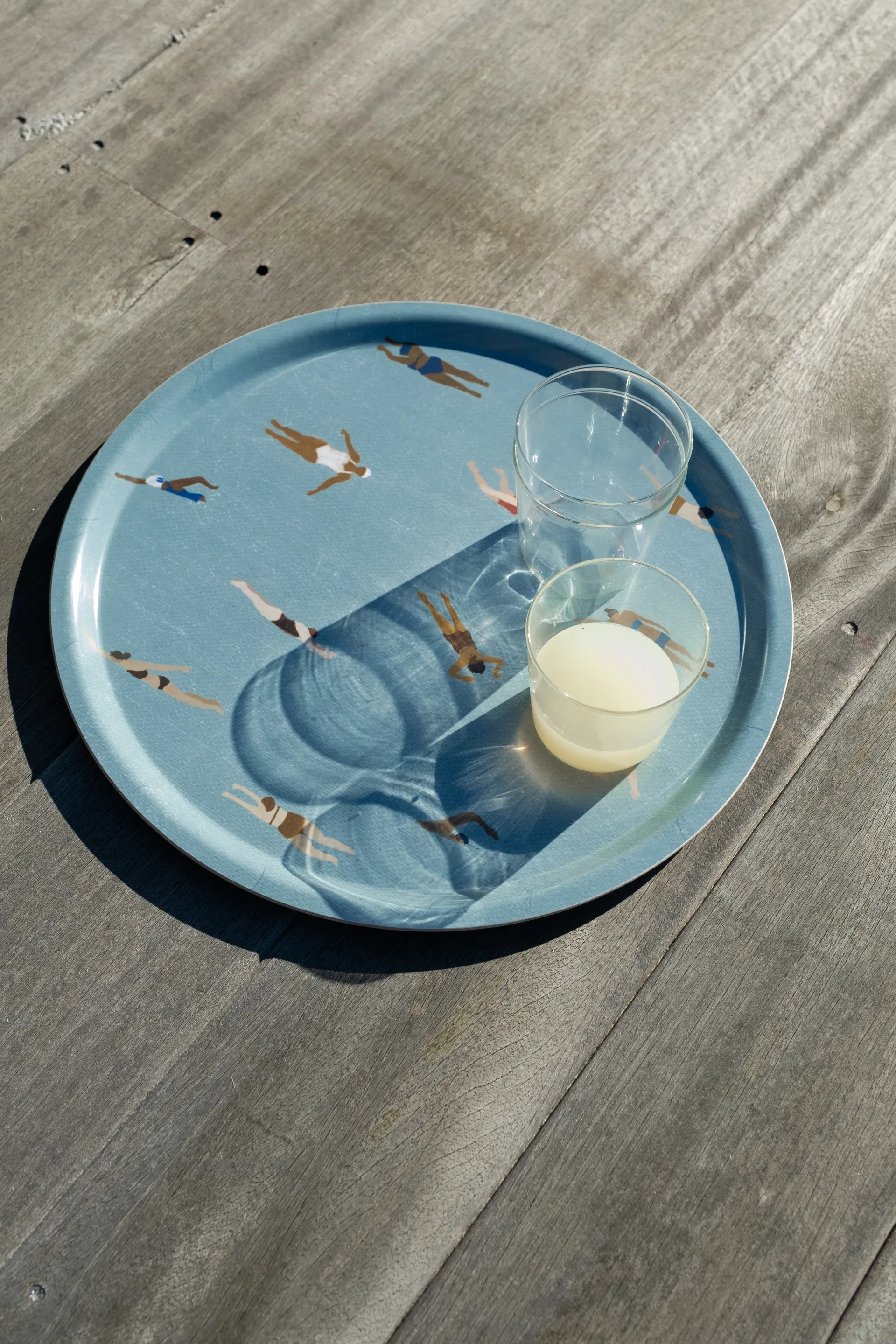 Swimmers bakke Ø38 cm, Blå Fine Little Day