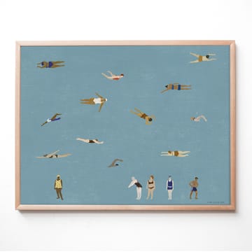 Swimmers plakat - 40x50 cm - Fine Little Day