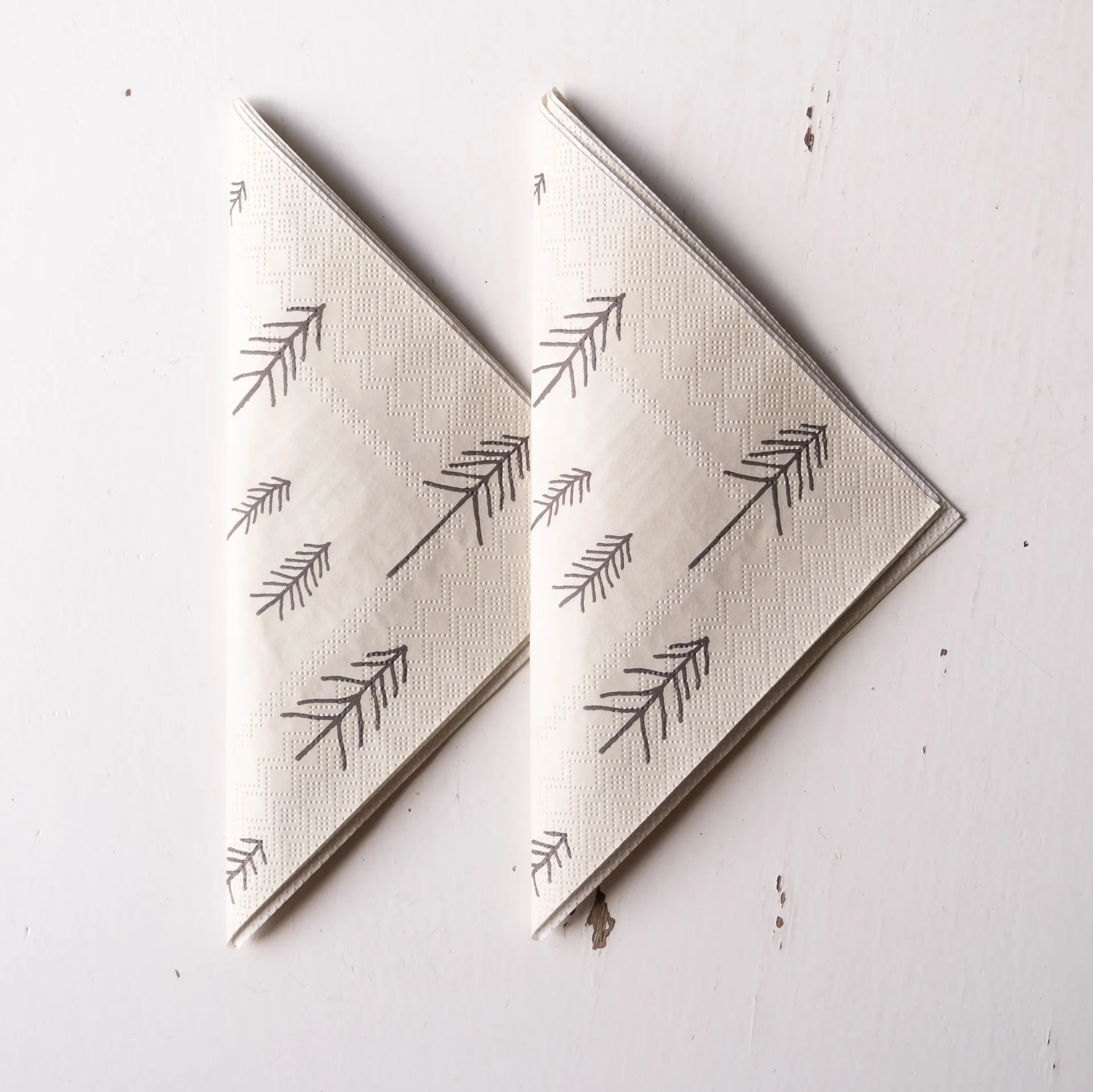 Tall serviet 25-pak, Natur/Brun Fine Little Day