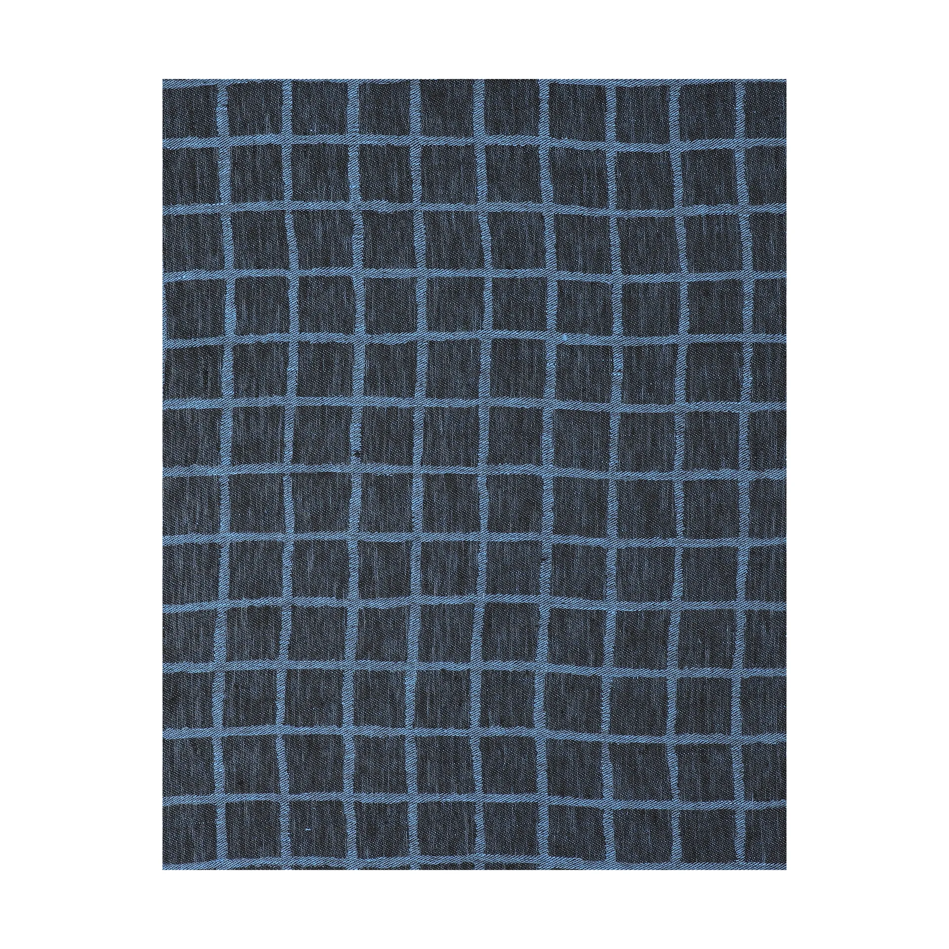 Ternet jacquardvævet borddug 147x147 cm, Blue-black Fine Little Day