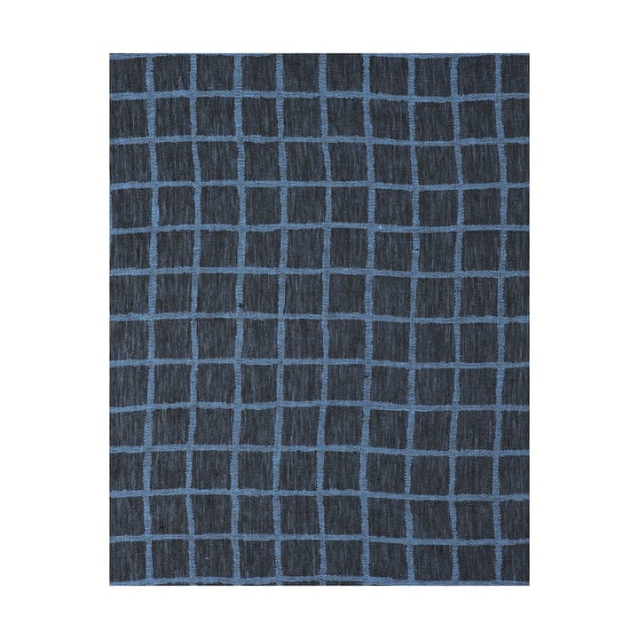 Ternet jacquardvævet borddug 147x250 cm - Blue-black - Fine Little Day