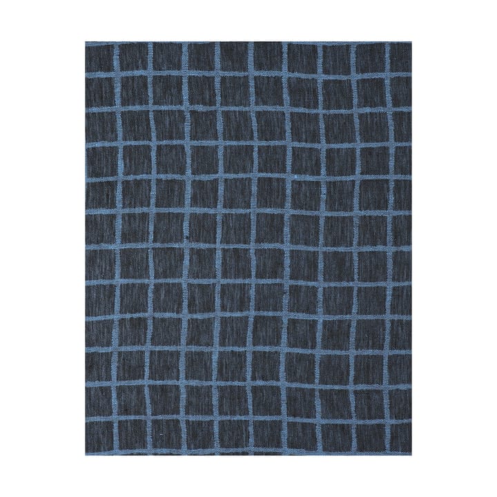 Ternet jacquardvævet borddug 147x250 cm - Blue-black - Fine Little Day