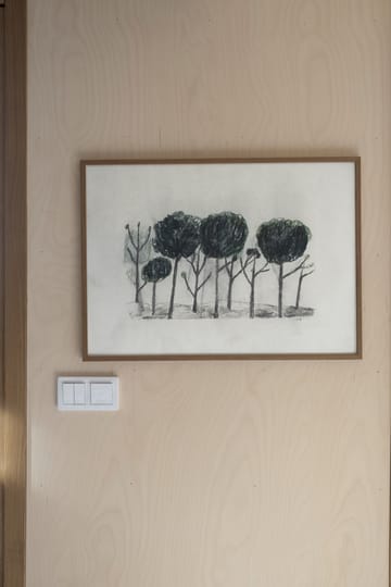 Trees plakat 50x70 cm
 - Sort/Offwhite - Fine Little Day