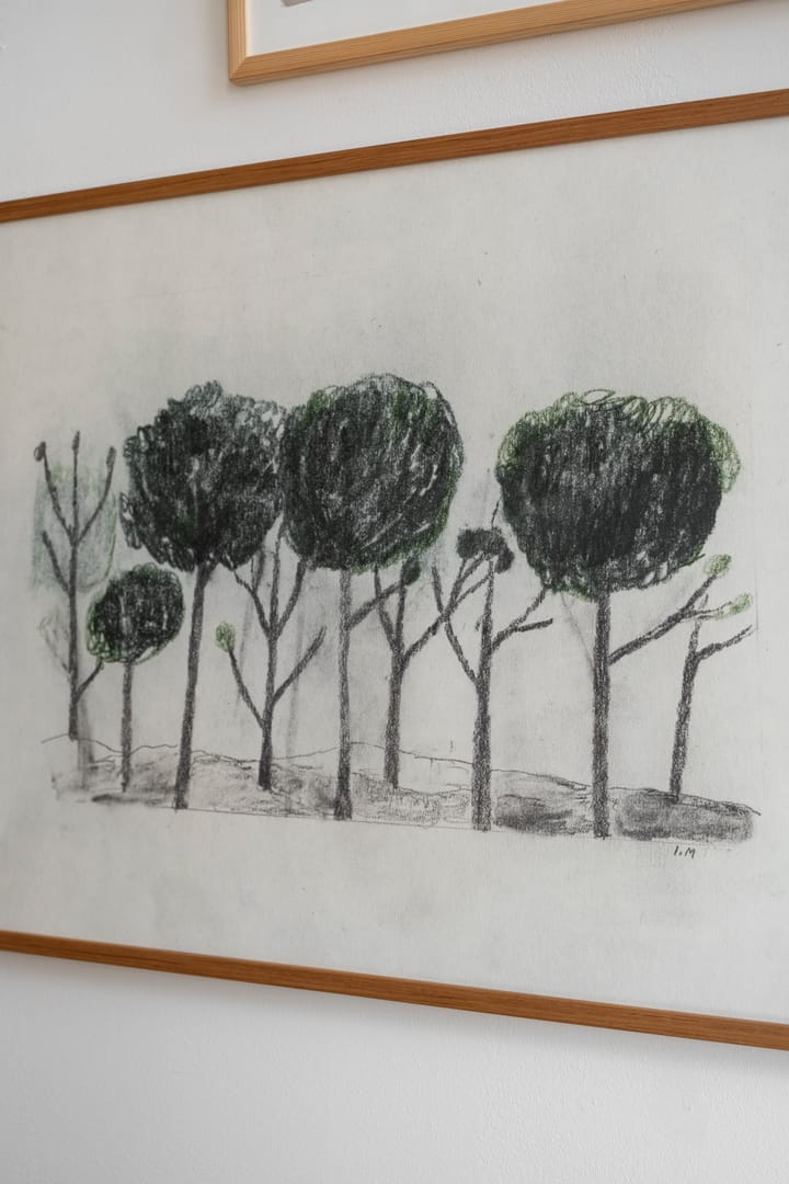 Trees plakat 50x70 cm
 - Sort/Offwhite - Fine Little Day