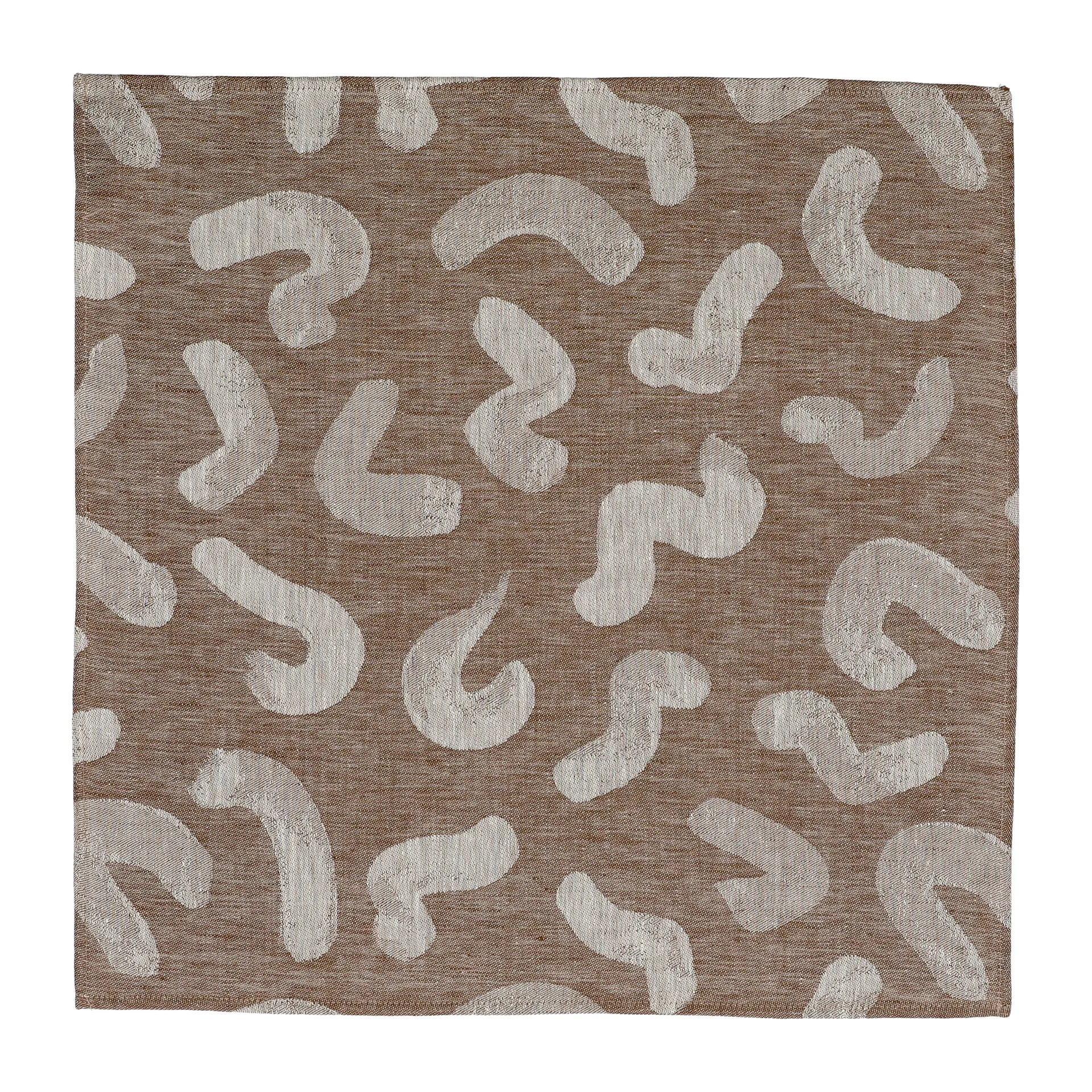 Udon viskestykke 58x58 cm, Brun Fine Little Day