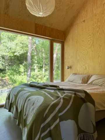 Water lilies plaid 130x220 cm - Blue-green - Fine Little Day