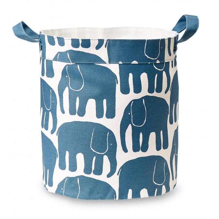 Elefantti kurv blå - 30x30 cm - Finlayson