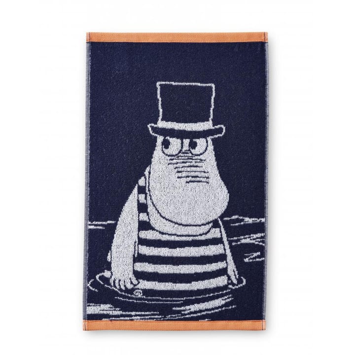 Mumifar gæstehåndklæde 30x50 cm - Mørkeblå - Finlayson