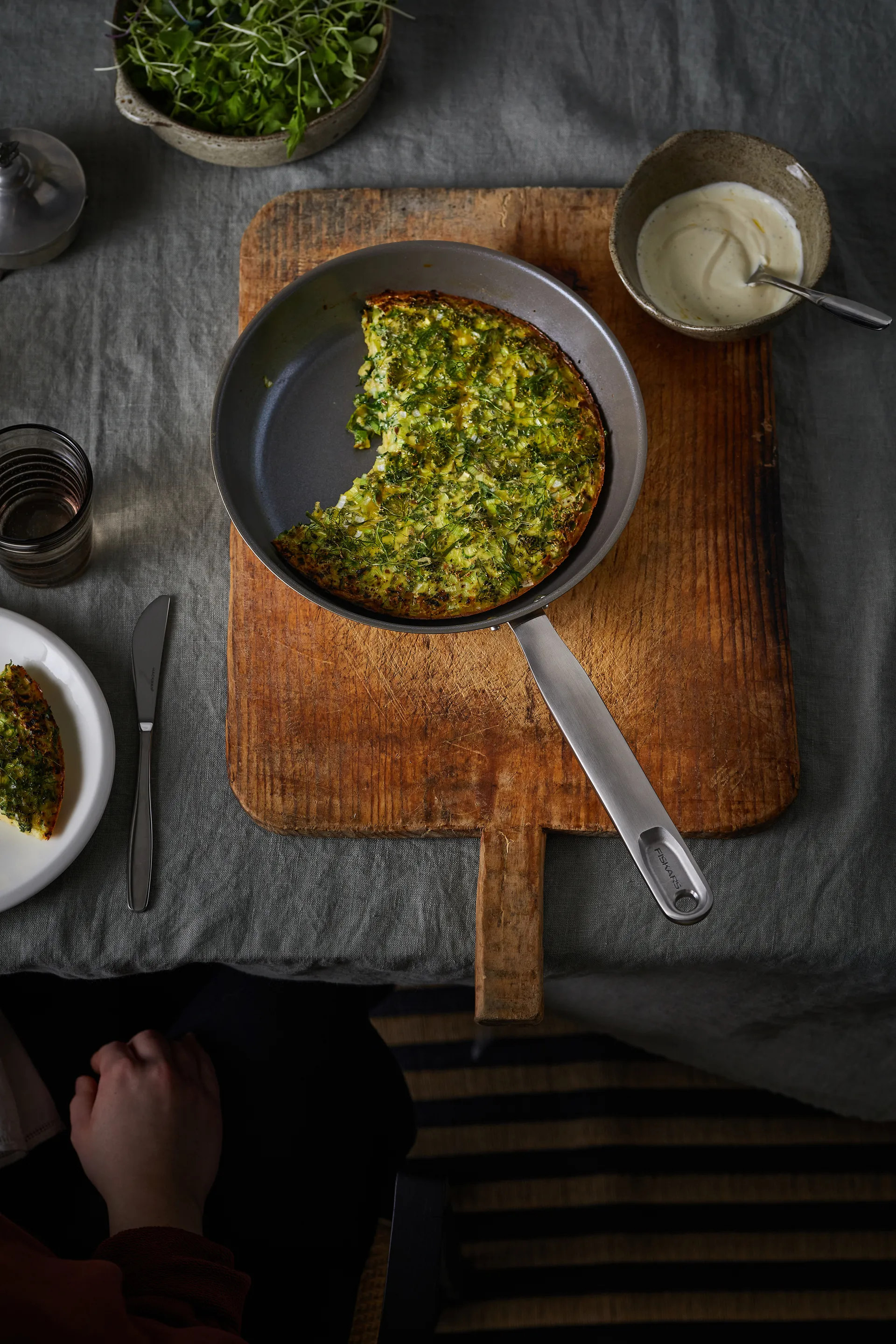 All Steel stegepande, Ø24 cm Fiskars