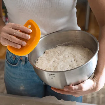 Functional Form bage-skål - Rustfrit stål, 4 L - Fiskars