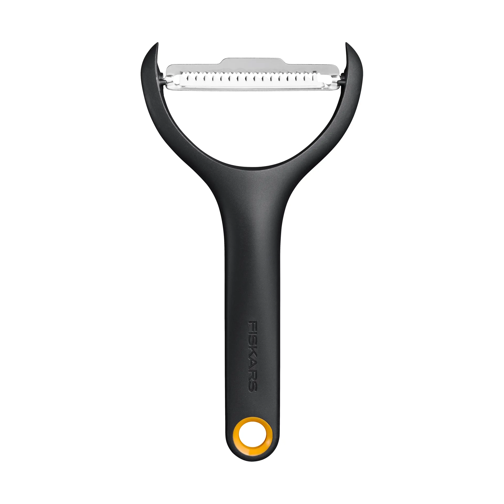 Functional Form kartoffelskræller, Sort, julienneskræller, Y-formet Fiskars