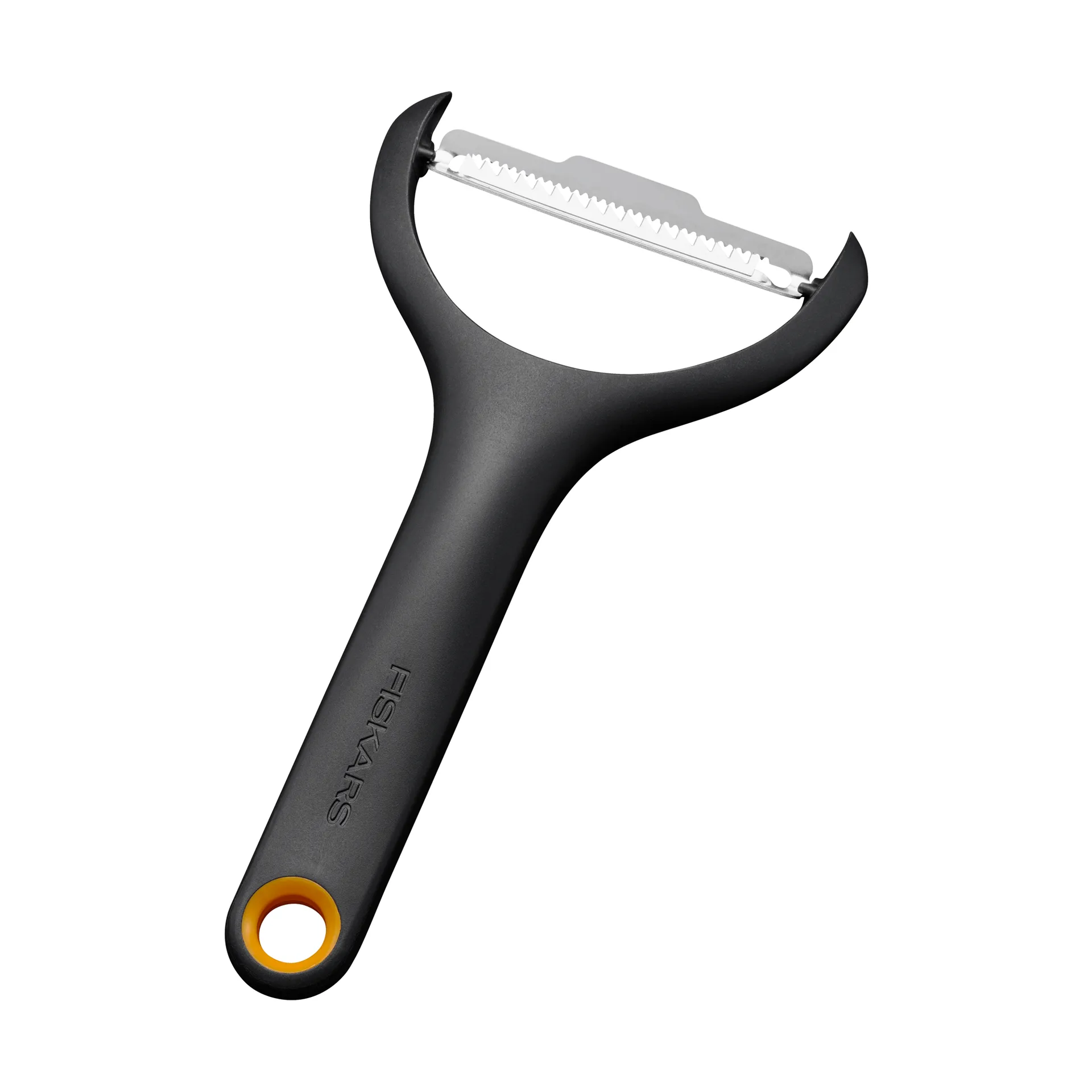 Functional Form kartoffelskræller, Sort, julienneskræller, Y-formet Fiskars